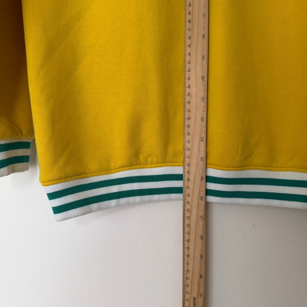 Allen Solly Youth 16 Years Colorblock Quarter Zip Flecce Sweatshirt - Picture 11 of 14